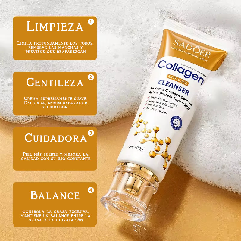 Limpiador profundo con Colágeno
